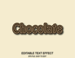 Editable text effect style