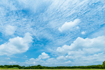 青空と雲