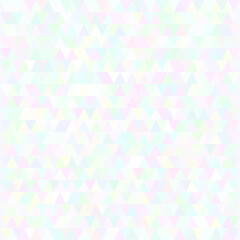Vector seamless pattern of light triangles of pastel colors for your design