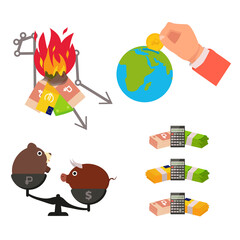 money exchange symbol, icon