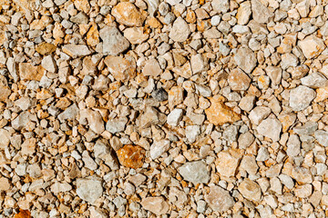 Small crushed stone crushed