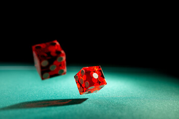 real Casino red dice