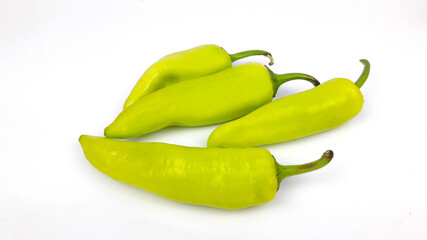 yellow and green peppers