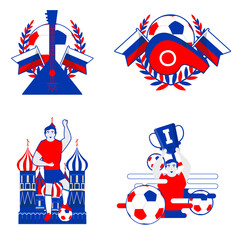 world football cup set