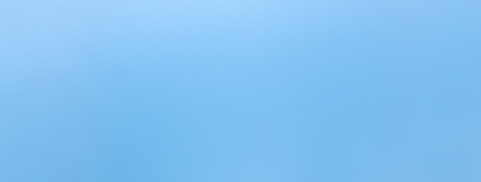 Smooth sky blue color paper banner background