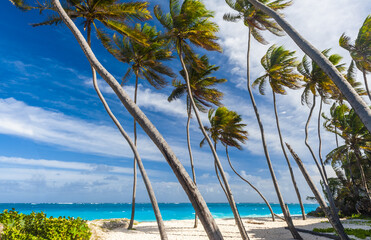 Bottom Bay beach in Barbados