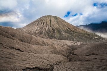 Bromo Mountain, Active Volcano in Indonesia