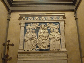 Fototapeta na wymiar Italy Tuscany Province of Florence Florence Basilica di Santa Croce