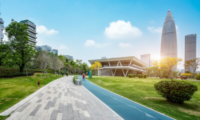 Shenzhen talent Park City Skyline