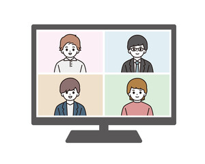 ビデオ会議 Web会議 デスクトップ