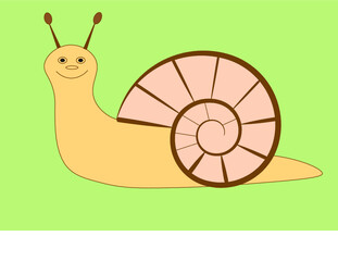 lumaca chiocciola simpatica per logo disegno illustrazione mug tazza zaino zainetto scuola bambini 