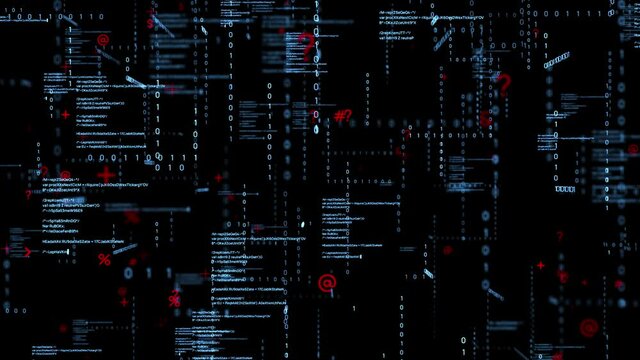 サイバースペース　デジタルトランスフォーメーション　ループ背景素材