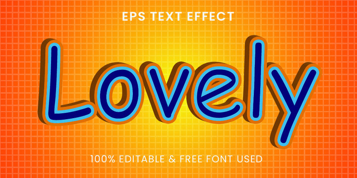 Lovely Text Effect