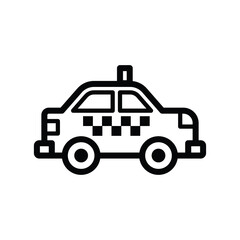 taxi icon logo illustration design