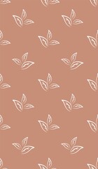 Vector floral pattern. Vector illustration. Design element for textiles, wallpaper, t-shirts, packaging, postcards, brochures, posters and other uses.
