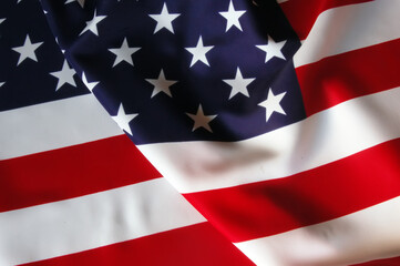 Flag USA as a patriotic background
