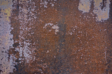 Brown rusty iron texture photo