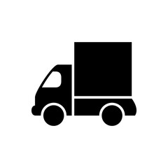 truck icon logo illustration design