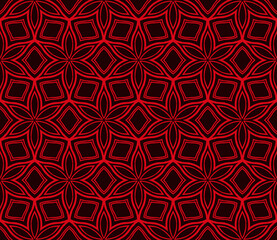 Seamless Lace Geometric Background. Texture For Wallpaper, Invitation. Illustration. Vector