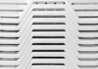 White curved lines background
