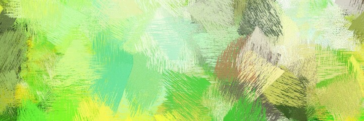 artistic brush strokes background with light green, khaki and dark green. graphic can be used for background graphics, art prints or creative fasion design element