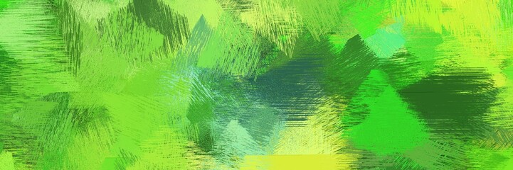 abstract brush strokes background with moderate green, green yellow and dark olive green. graphic can be used for background graphics, art prints or creative fasion design element