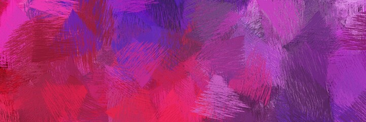 Obraz premium abstract brush strokes background with moderate pink, antique fuchsia and firebrick. graphic can be used for art prints, web, poster or creative fasion design element