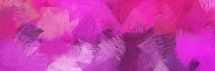 abstract brush strokes background decoration with mulberry , purple and neon fuchsia. graphic can be used for art prints, web, poster or creative fasion design element