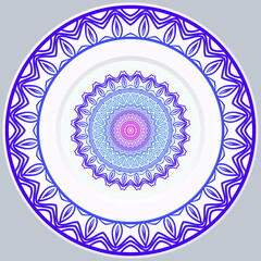 Decorative Floral Ornament. Illustration. For Coloring Book, Greeting Card, Invitation, Tattoo. Anti-Stress Therapy Pattern. Vector