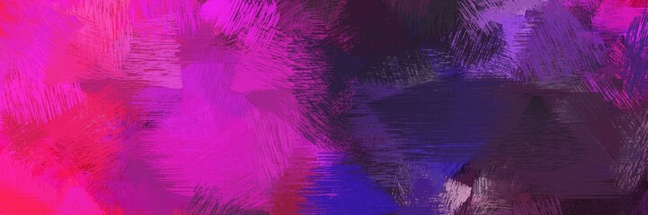 abstract brush strokes background decoration with medium violet red, very dark violet and very dark magenta. graphic can be used for art prints, web, poster or creative fasion design element