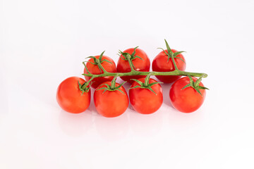 Tomatoes on White Background
