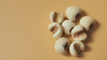 Job's Tears, also known as adlay and coix on white background. Popular in Asian cultures as a food source.
