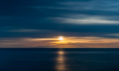 Blue Sunset