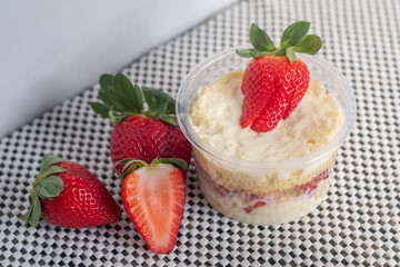 strawberry dessert