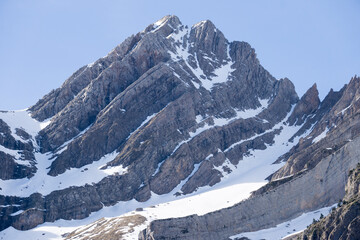 Pineta glaciar cirque in Espierba Huesca Aragon Spain