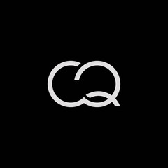 CQ logo initials are cool and modern