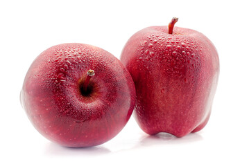 two red apples