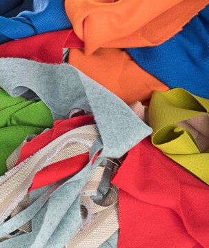 Textile. Cloth. Fabrics. Recycling materials. Office furniture industry. Cradle to cradle. Sustainability. Recycling. Materials for reuse.