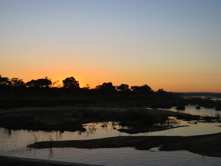 Sunset over Kruger 