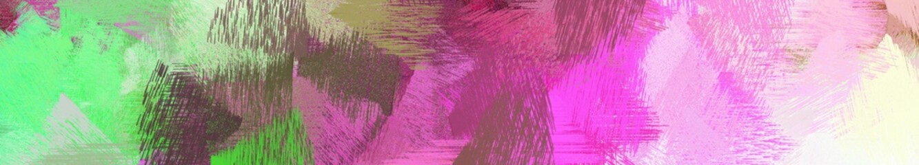 wide landscape graphic with creative brush strokes background with pastel gray, pastel pink and moderate pink. can be used for background, canvas or poster