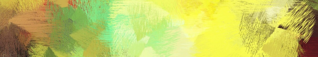 wide landscape graphic with modern brush strokes background with dark khaki, khaki and old mauve. can be used for background, canvas or poster