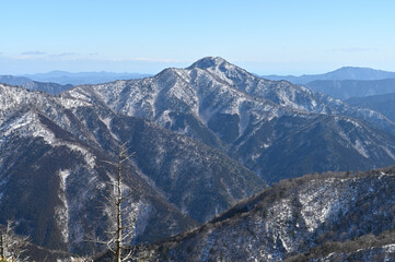 石立山は四国で最も危険な山と言われている。