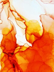 Alcohol Ink Fire Flame. Alcohol Ink Art. Bright  © Ольга Балан