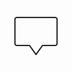 Outline chat icon.Chat vector illustration. Symbol for web and mobile