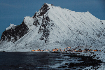 Norwegen Lofoten im Winter