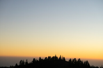 Vilaflor in Tenerife Canary islands Spain