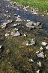 Sihl river near the village of Sihlbrugg