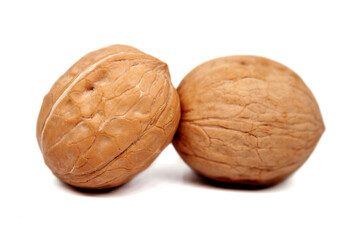 walnut isolated on white background