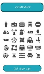 company icon set