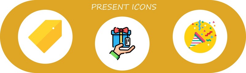 present icon set